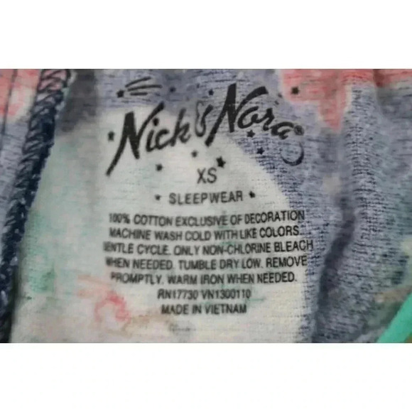 Nick and Nora Women's Christmas Flannel Pajama Pants-XS-Pockets-Drawstring - Picture 6 of 9